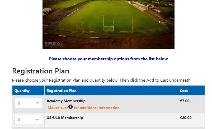 Club Membership & Registration for 2020