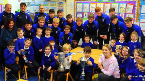 Ulster Minor Champions Tour of Local National Schools  09/01/2024