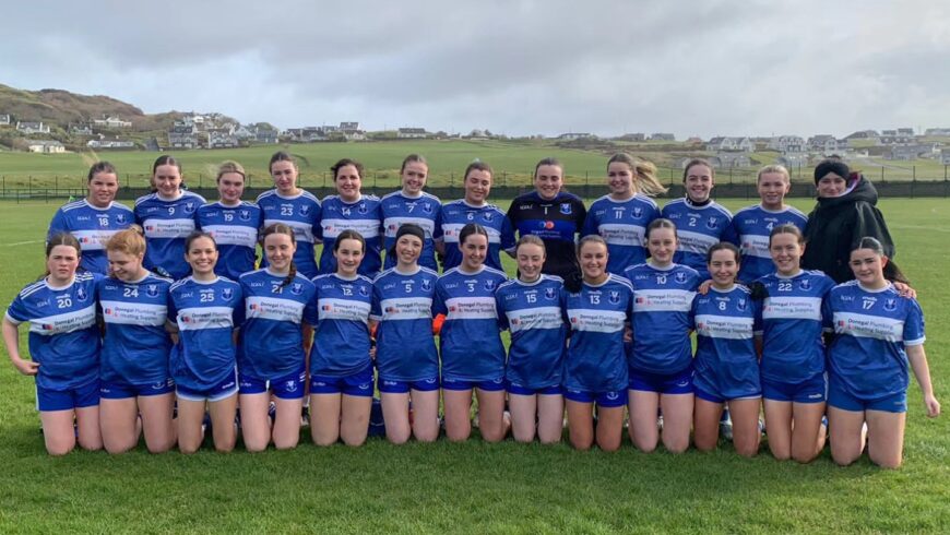 Senior Ladies Show Determination in League Opener